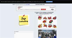 Desktop Screenshot of myembroiderynewsletter.com